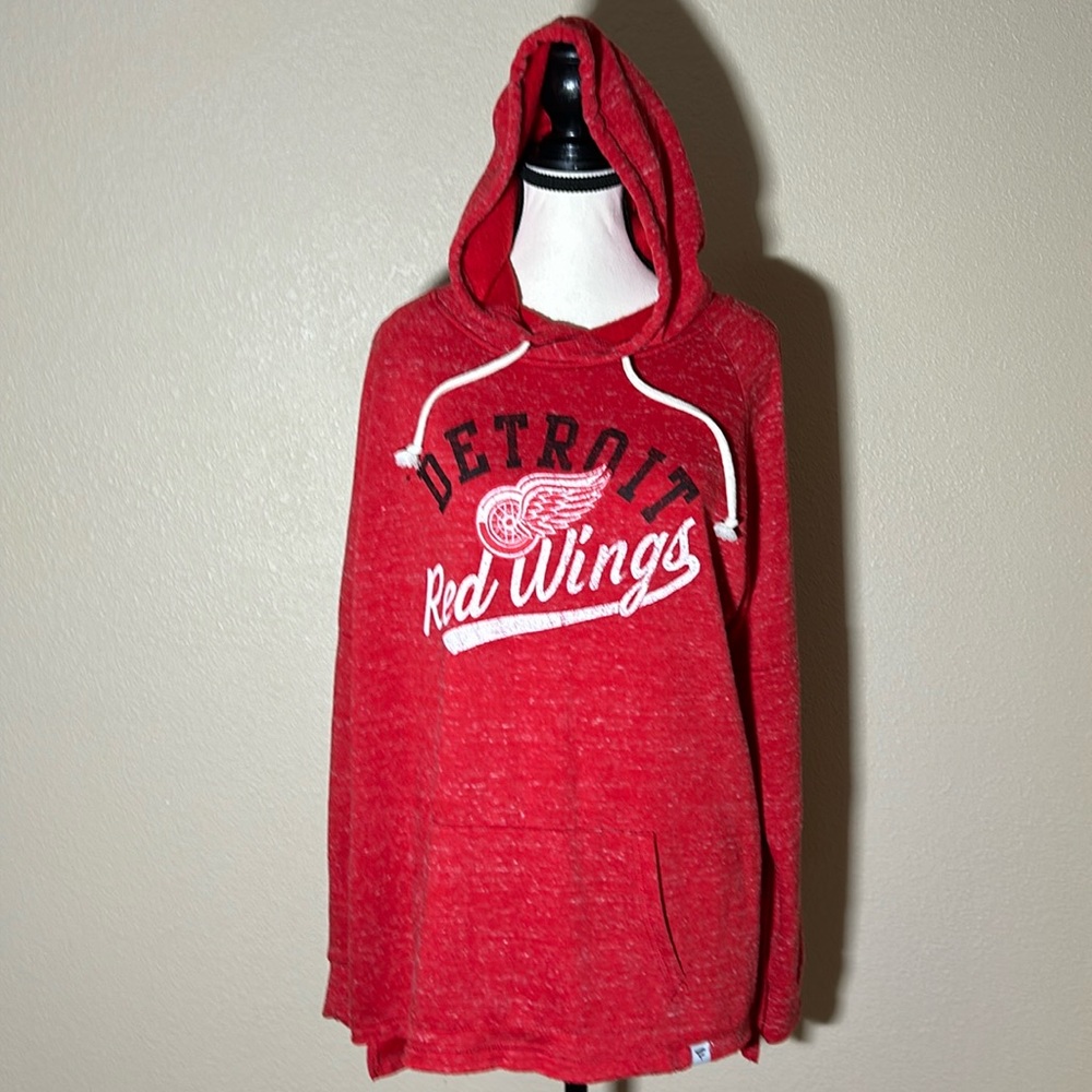 Fanatics Women's Detroit Red Wings Hooded Lightweight Sweatshirt Size XL